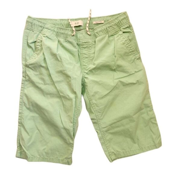 EDC slim fit women's size 30 pull on mint green Bermuda long shorts European - Picture 6 of 6